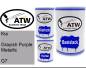 Preview: Kia, Grayish Purple Metallic, G7: 500ml Lackdose + 500ml Klarlack + 250ml Härter - Set, von ATW Autoteile West.